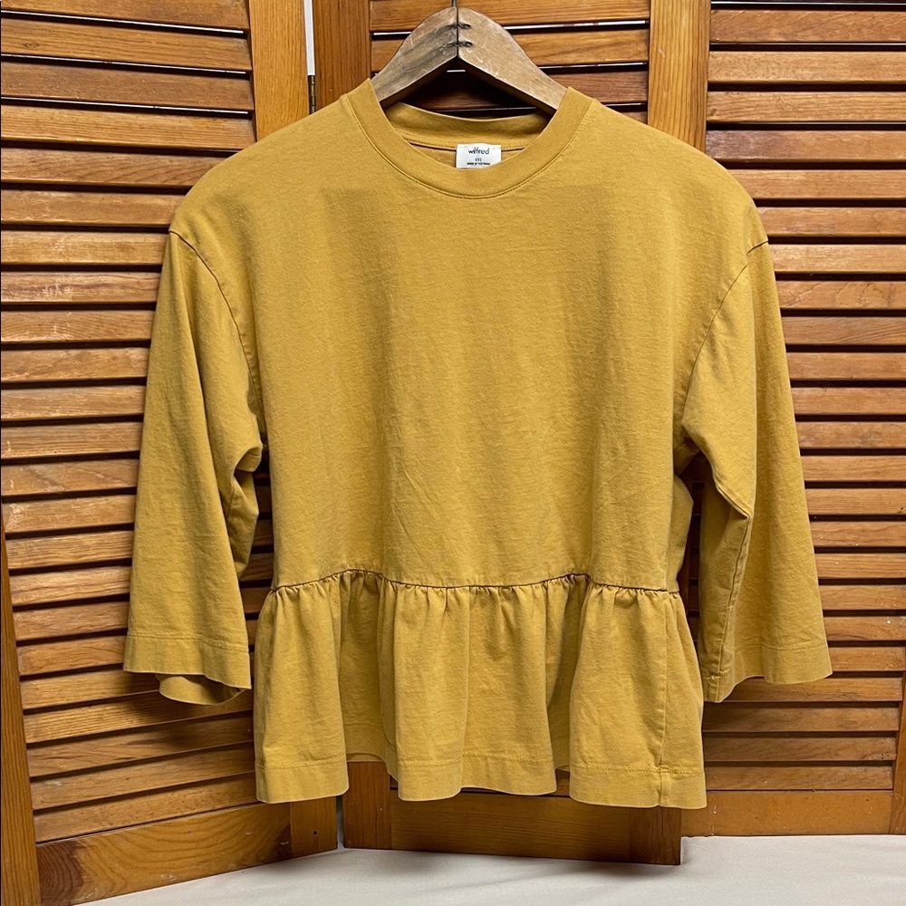 Wilfred Golden/Mustard Yellow Top